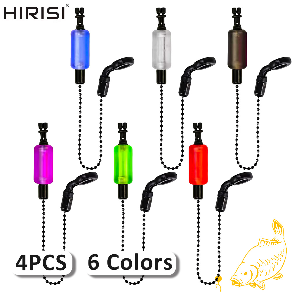 Bite Alarm - Hirisi 4 قطعة مؤشرات دغة الصيد