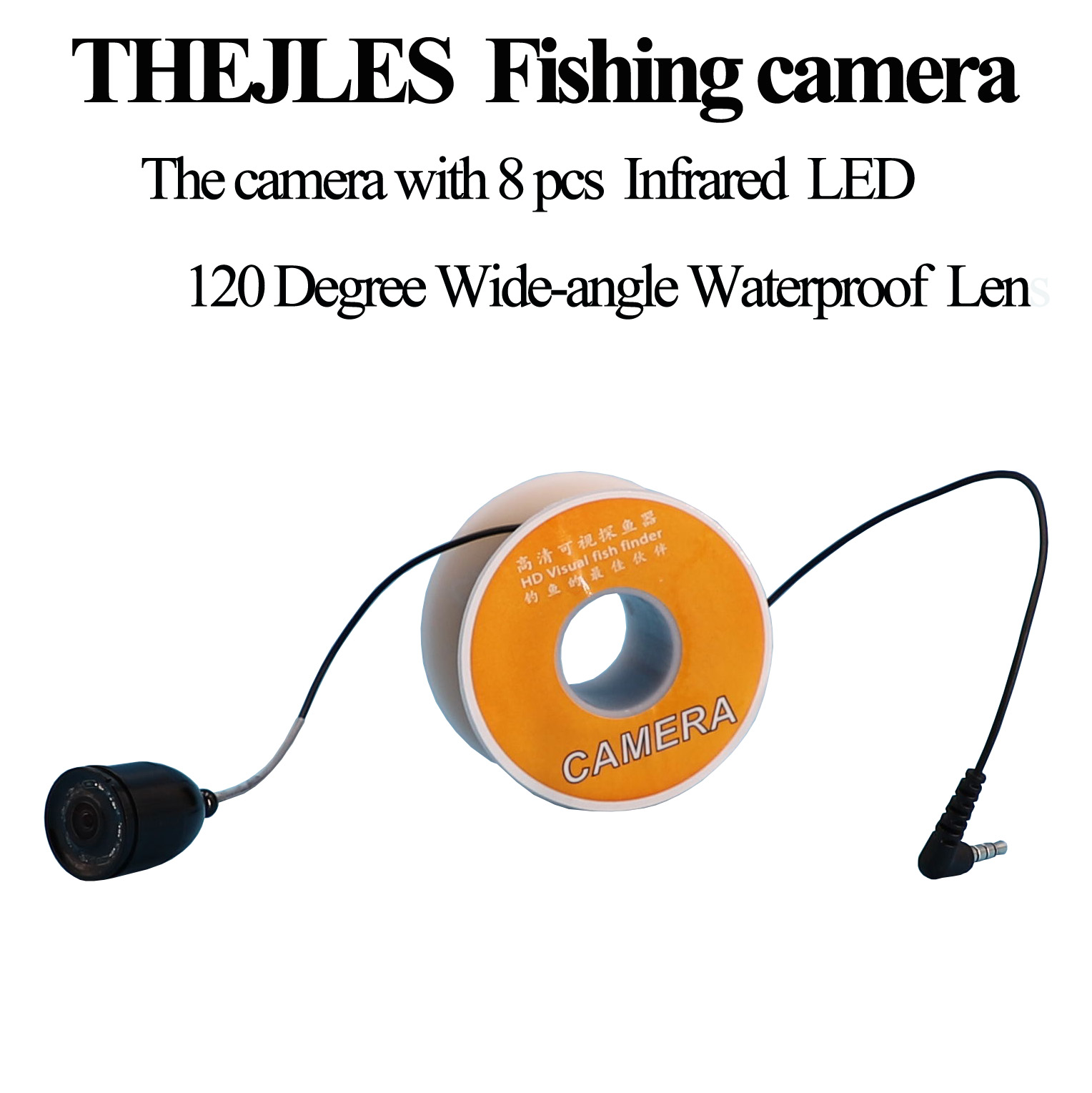 Fish Finder Cable - كاميرا صيد تحت الماء مع 8