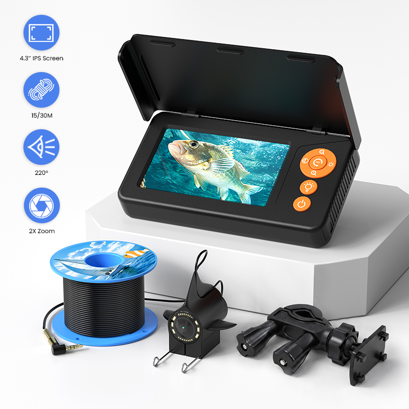 Fish Finder Cable - كاميرا صيد تحت الماء بشاشة 4.3