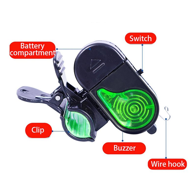 A06F-8PCS أجهزة إنذار لصيد الأ - مراجعة Bite Alarm وسعره