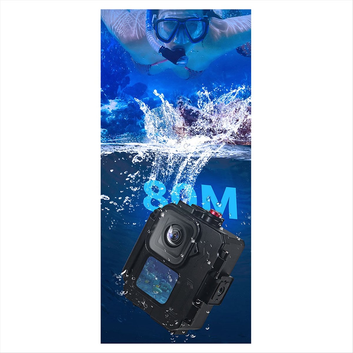 حافظة N05R مقاومة للماء حتى عم - مراجعة Underwater Camera وسعره